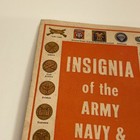 Vintage Insignia Of The Army Navy   Marine Corps Brochure  Wwii Era Kg Jd