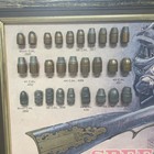 Speer Vintage Bicentennial Bullet Display Framed Hunting Advertisement