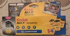 Kodak Max Versatility Iso 400 Color Film