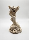Forest Goddess Sphere Holder  Mother Earth Goddess  Sphere Stand