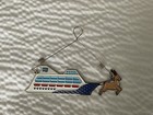 Norwegian Cruise Line Ship Holiday Ornament Reindeer Ship New In Box