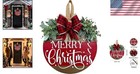 Versatile Christmas Wreath For Indoor Or Outdoor Use - Cozy Holiday Decor
