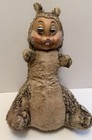 Fairyland Toy Co Squirrel Plush Rubber Face Sleepy Eye 14    Vintage 1950s Rare Us