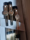 Vintage Sheaffer Pen Pencil Set White Dot 3pc  Fountain 14k Nib Nice Rare  