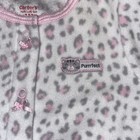 Infant Carters Sleeper Footed Play Suit Kitty Animal Print Theme 6 Months Euc