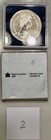 1986 Canada 1 Dollar  centenary Of Vancouver  Proof Silver Coin - Km 149