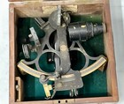 Original Henry Hughes   Son Ltd  Vintage Marine Ship Sextant - Made In London