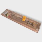 Vintage Heddon  Clear Dying Flutter Topwater Lure X9205c G6 New In Package 122