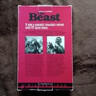 Wizard Video Re Issue The Beast Vhs 1985 Horror Creature Feature Nr Jack Woods