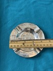 Vtg Disneyland Silvertone Metal Disney Productions Souvenir Castle Ashtray