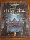 Temple Of Elemental Evil T1-4 W  Map - Ad d 1st Edition Super Module Tsr