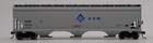 Walthers 910-7601 Ho Archer Daniels Midland 60  5150 3-bay Covered Hopper  52235