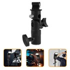 Umbrella Swivel Holder E Type Professional Photography Flash Light Bracket