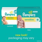 Pampers Sensitive Baby Wipes 8 Flip-top And 4 Refill Packs  1008 Wipes Unscented