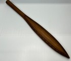 Ceremonial African Spear Club Hand Carved Tribal Collectibles