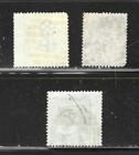 Britain 1867 9d - 1 Sh  Scott 52 - 54 Used  Scv  900