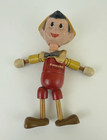 Vintage Ideal Pinocchio Wood Composition Jointed 8  Toy Doll Disney Antique