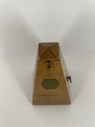 Vintage Seth Thomas Metronome De Maelzel Thomaston Ct Wood Mechanical