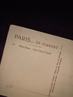 Postcard   notre-dame Church Paris  1950 s  Vintage Uncirculated Sleeved