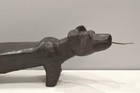Philippine Ifugao Wood Dog Stool Coconut Grater