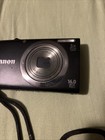 Canon Powershot A2300 Hd Digital Camera Black Only No Accessories Untested