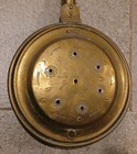 Antique Engraved Brass   Copper Bed Warmer