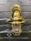 Nautical Ship Marine Solid Brass Wall Swan Passageway Bulkhead Light Fixture
