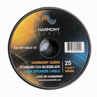 Harmony Audio 16 Gauge Cca Car Home Stereo Matte Blue Speaker Wire Cable 25 Feet