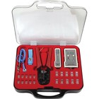 Ethernet Cable Tester Kit With Rj45 Rj11 Rj12 Crimper Tool Cat5e Cat6 Test
