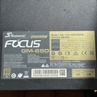 Seasonic Focus Gm-650 650w 80 Plus Gold Semi-modular Atx Psu Ssr-650fm