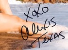 Alexis Texas 8x10 Photo Bikini Beach Autograph Actress Model Collectible