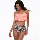 Women Push Up Padded Bra Bikini Set High Waisted Swimsuit Bathing Suit Swimwear