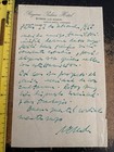Pablo Neruda Chilean Poet   Nobel Laureate Hand Penned   Signed Letter L1538bb