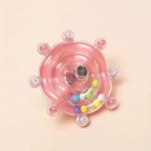 Interactive Parrot Toy Rotating Treat Dispenser Bird Cage Foraging Toy For Parro