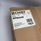 Chief Rpmauw Universal Projector Mount Kit White Open Box New Complete
