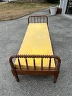 Price Reduction   Antique Jenny Lind Day Bed - Cherry Wood  Excellent Condition