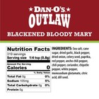 Dan-o s Outlaws Blackened Bloody Mary Seasoning  9 Oz Bottle  All Purpose Sea   
