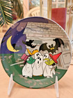 Peanuts The Great Pumpkin Charlie Brown Halloween Appetizer Plates Snoopy   Gang