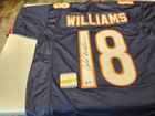 Caleb Williams Chicago Bears Signed Football Jersey W coa  full Signature 