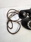 Vintage Bell Systems Black Rotary Phone Oval Base Telephone Antique Retro 30 s