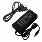 12v 5a 5amp 60w Dc Power Supply Adapter Transformer Led Strip Cctv Pc 5050 Usa