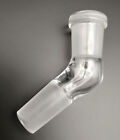 14mm 45 Degree Angle Glass Ground Joint Attachment Adapter Gong Elbow