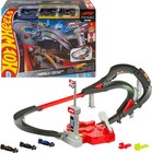 Sprint Race Circuit Track Set With 3 Toy Cars - Hot Wheels Style Racing Fun 