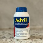 1 Bottle- Advil Pain fever Reducer 200mg Ibuprofen 300tablets new-free Ship 