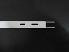 2 Rubbermaid 12 5    Shelf Bracket Double Slot Configuration   2 Rod Hanger Closet