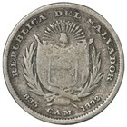 El Salvador - 10 Centavos - 1892 - Km 110 - Silver  835 - 12 020 Minted  Rare 