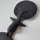 Vintage African Hand Wood Carved Comb Hair
