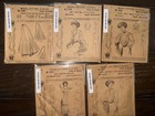 Lot Of 4 Original Mccalls Sewing Patterns From Early 1900