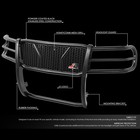 J2 For 07-13 Gmc Sierra 1500 Front Bumper Grille Honeycomb Mesh Brush Guard Set