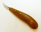 Davis Bros  Collectible Handmade Glk  17 Wood Carving   Whittling Tupelo Knife